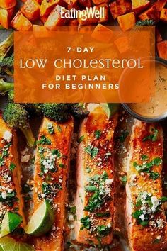 Low Cholesterol Meal Plan, Cholesterol Friendly Recipes, Low Cholesterol Diet Plan, Week Of Healthy Meals, High Cholesterol Diet, Lower Cholesterol Diet, Cholesterol Foods, Low Cholesterol Diet, Low Cholesterol Recipes