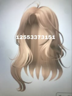 Roblox Hair Id Codes, Brookhaven Hair Codes, Berry Avenue Hair, Black Hair Id Roblox, Black Bangs, Messy Blonde Hair, Soft Wavy Hair