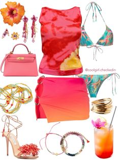 #summer #outfitoftheday #tropicalvibes #tropicalparty #tanning #hermes #aquazzura #sunset #tanlines #cocktails #outfitoftheday #outfitstyle Petite Style Outfits, Outfit Collages, Birthday Fits, Clueless Outfits, Chic Fall Outfits, Cool Summer Outfits, Summer Beach Outfit