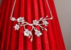 Mulan Movie, Harsh Winter, Three Necklaces, Plum Blossoms, Plum Tree, Adventures By Disney, New Rock, Disney Jewelry, Plum Blossom