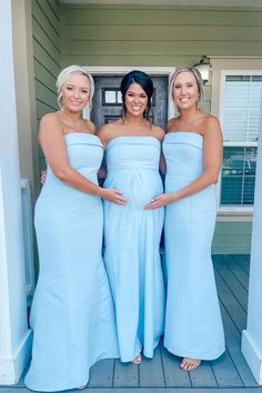 Light Blue Bridesmaid Dresses High Neck Blue Bridesmaid Dresses, Blue Strapless Bridesmaid Dresses, Mismatched Blue Bridesmaid Dresses, Powder Blue Bridesmaid Dress, Mismatched Bridesmaid Dresses Blue, Baby Blue Bridesmaid Dresses, Bridesmaid Color, Light Blue Bridesmaid Dresses, Sky Blue Bridesmaid Dresses