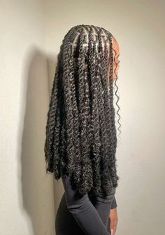 | #flyshitonly | invisible locs , black locs, twists , boho , spring hair inspo , spring break hair , summer time hair styles for black girls Invisible Locs Women, Two Strand Boho Twist, Hairstyles To Do With Invisible Locs, Twist With Wrapped Ends, Medium Length Invisible Locs, Invisible Locs On Short Hair, Small Invisible Locs With Curls, Two Strand Faux Locs, Two Strand Invisible Locs