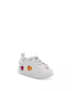 KURT GEIGER LONDON - Girls' Baby Lane Love Sneakers - Baby Playful Spring Sneakers For Playtime, Cute Low-top Sneakers With Soft Sole, Playful Sneakers With Soft Sole, Cute Low-top Sneakers For Playtime, Cute Lace-up Sneakers For Playtime, Baby Sneakers, Kurt Geiger, Girls Shopping, Pick Up