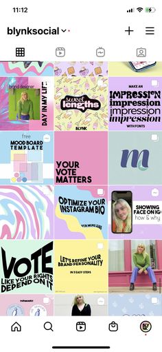 Brand Instagram Feed Ideas Business, Youthful Instagram Feed, Art Instagram Feed Design, Branding Design Instagram Feed, Social Media Grid Ideas, Instagram Brand Aesthetic, Instagram Feeds Business, Funky Instagram Feed, Instagram Colorful Feed