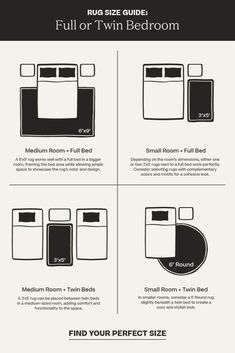 an info sheet describing how to choose the right bed for your home or office area