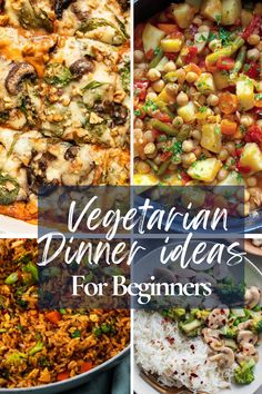 vegetarian dinner ideas for beginners