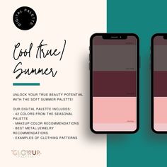 Unlock your true beauty potential with the True Summer Palette! Discover a curated collection of over 42 stunning colors, meticulously matched to your skin tone, hair color, and eye color. Say goodbye to fashion faux pas and hello to effortless style that perfectly complements your natural beauty. With our instant download feature, you can start building your capsule wardrobe right away and effortlessly create head-turning looks. Get ready to shine like never before. Our digital palette includes True Summer Palette, Digital Palette, Cool True Summer, Seasonal Palette, Skin Tone Hair Color, Summer Palette, True Summer, Color Season, Tone Hair