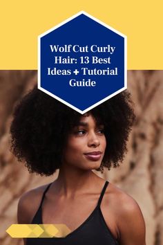 Spice up your curly hair with a wolf cut! Find 13 amazing styles and follow our easy DIY tutorial. Wolf Cut Curly Hair, Big Voluminous Curls, A Wolf Cut, Cut Curly Hair, Curly Hair Ideas, Voluminous Curls, Wolf Cut, A Wolf