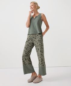 Women's Sleeping Vines Staycation Sleep Pant S. Super soft organic women's Staycation Sleep Pant from Wear PACT. Fair Trade Factory. GOTS Certified Organic Cotton Sleep Pants, Sleepwear & Loungewear, Personal Marketing, The Coffee, Fair Trade, Vines, That Look, Lounge Wear, Organic Cotton