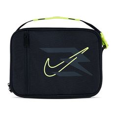 With this awesome lunch tote from Nike 3brand by Russell Wilson, your lunch break will never be the same. Designed with a zippered pocket and a Peva lining, it helps keep your food organized and always at the right temperature.Closure Type: ZipperMeasurements: 5.25 Width/Inches, 7 Depth/Inches, 10.75 Height/InchesBase Material: 100% PolyesterCare: Wipe CleanCountry of Origin: Imported Back To School Lunch Box With Zipper Closure, Functional Rectangular Lunch Bag For Back To School, Black Lunch Bag With Zipper For Daily Use, Black Lunch Bag For Back To School Travel, Black Rectangular Lunch Bag With Zipper, Functional Bags With Zipper Pouch For Back To School, Functional Zipper Pouch Bag For Back To School, Functional Back To School Bags With Zipper Pouch, Functional Back To School Bag With Zipper Pouch