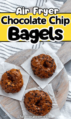 Chocolate Chip Bagel Recipe
Chocolate Chip Bagel
Chocolate Chip Bagels
Bagel Recipe Easy
Homemade Chocolate Chips
Homemade Bagels
Simple Breakfast
Bagel Recipe
Chocolate Chip Recipes 
This chocolate chip bagel recipe is incredibly easy to make and absolutely delicious! Prepare this simple breakfast treat in advance for busy workdays or your next brunch gathering.