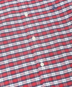 Non Iron Supima oxford Tartan Sports Shirt