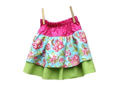 "\"Mary\" Boutique style ruffled skirt pdf pattern for Infants, Toddlers & Girl's. * Pattern Sizes included: 6m-12m-18m-24m-2-3-4-5-6-7-8-10 The skirt is quick & simple to make. It has 2 long layers with a dropped waist & optional Bow. Simple elastic waist for easy fit, no buttons or zippers! You can make a quick simple skirt with just one layer. ♥ Computer drafted pattern with Easy step by step instructions with lots of colored photos! ♥ Special instruction sheet on making ruffles i Making Ruffles, Ruffle Skirt Pattern, Girls Skirt Patterns, Toddler Sewing Patterns, Boys Sewing Patterns, Boy Sewing, Toddler Skirt, Boys Pattern, Twirl Skirt