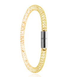 Featuring a glittering array of Matashi crystals, this 18k gold plated bangle is truly captivating. Feel glamorous with this yellow gold toned bracelet with magnetic closure bracelet! | This carefully crafted Bracelet is plated with 18K Gold which enhances its eye catching design. Integral to the Bracelet are the stunning Crystals that truly brings it to life. Designed to last as much as it is to catch the eye, this is truly a one of a kind piece. Included in Box: Magnetic Link Gold Plated Bangl Gift Delivery, Gold Plated Bangles, Everyday Gifts, Cz Diamond, Magnetic Clasp, Magnetic Closure, Bangle Bracelet, Online Jewelry, Fashion Bracelets