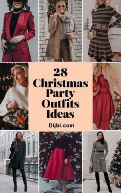 Formal Work Party Outfit, Semi Formal Christmas Party Outfit, Christmas Work Party Outfit, Holiday Office Party Outfit, Work Party Outfit, Office Party Outfit, Christmas Work Party, Aesthetic Christmas Outfits