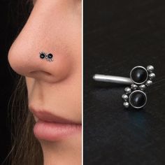 "Titanium nose stud. This listing is for a single item. ITEM MEASUREMENTS: Available gauges (thickness of post): 22g, 20g, 18g, 16g Gemstone size: 2mm Available post shapes: L-Shape, Left Screw (for left nostril), Right Screw (for right nostril) MATERIALS USED: We create this jewelry using highest quality implant grade 23 Titanium (ASTM F-136) - best choice for people with sensitive skin. However, pure titanium version can be made upon request. SHIPPING & HANDLING: We will pack your jewelry Nickel-free Sterling Silver Nose Studs, Nickel-free Sterling Silver Nose Stud, Hypoallergenic Sterling Silver Nose Stud, Silver Hypoallergenic Round Nose Studs, Hypoallergenic Silver Round Nose Studs, Hypoallergenic Sterling Silver Round Nose Studs, Hypoallergenic Sterling Silver Nose Studs, Internally Threaded Silver Sterling Nose Studs, Silver Internally Threaded Round Nose Studs