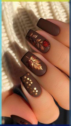 Get inspired with these Thanksgiving Nail Designs that are perfect for the season! From elegant Thanksgiving Nails to creative Thanksgiving Nail Ideas, you'll find everything you need to make your nails pop. Explore a variety of Thanksgiving Nail styles, including unique Thanksgiving Nail Design options and cozy Fall Thanksgiving Nails. Discover the latest Thanksgiving Nails Design Fall trends and get ready to impress with these fabulous looks! Brown Nails Flower Design, Fall Colors Nail Designs, Nail Ideas Fall Autumn, Fall Nails Ideas Autumn 2024, Fall Gel Nails Designs, Nail Designs September, Fall Time Nails, Fall Themed Nails, Nail Design Autumn