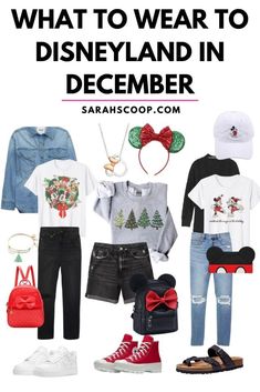 what to wear to disneyland in december