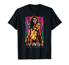 wonder woman t - shirt with the words ww84 in front of it