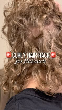 will you try this curly hair hack?! for best results, make sure to use a heat protectant and diffuse the bottom section on medium/high… | Instagram Layered Curly Hairstyles, Elegant Updo Hairstyles, Unique Bridal Hair, Thick Straight Hair, S Curls, Diy Curls, Curly Hair Styling, Layered Curly Hair, Hair Hack