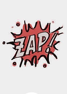 the word rapp is painted in red and black