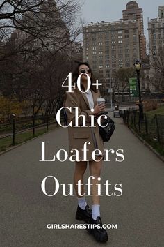 Discover 40+ effortlessly chic loafers outfit ideas perfect for every season—spring, summer, fall, and winter! From trendy chunky loafers to classic penny loafers, these stylish looks are ideal for work, school, brunch, or weekend outings. Whether you prefer jeans or skirts, these simple yet elegant outfits blend tomboy feminine vibes with street style aesthetics. Get inspired by Gucci and Chanel styles for an easy transition from casual to classy and elevate your everyday concert looks! Fall Outfits 2024 Loafers, Jeans Chunky Loafers, Fall Outfits Walking, What To Wear With Oxford Shoes Women, Loafer Jeans Outfits Women, Winter Shoes Office Women, How To Style Gucci Loafers, 90s Style Shoes, School Vibes Outfit