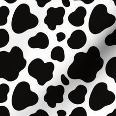 black and white spotted animal print pattern