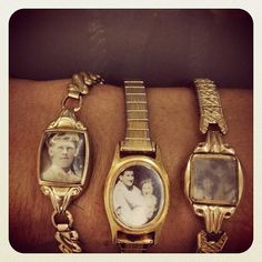 recycle old watch bands ... my dad did this ... Solar Diy, Flooring Diy, Vintage Upcycling, Upcycle Vintage, Locket Bracelet, Old Watches, Diy Solar, Diy Flooring, Cool Ideas