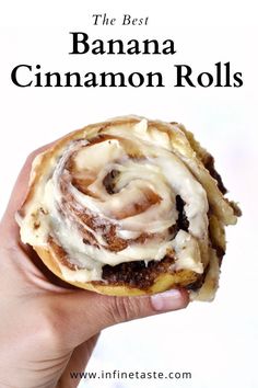 the best cinnamon roll recipe is made with only three ingredients and it's so easy to make