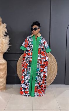 African Ankara Brocade Dress Danshiki Kaftan Handmade African Print Dress Nigerian Made Tie and Dye Boubou Rich Aunty Ankara - Etsy Canada Latest Bubu Gown Style, African Wears, African Kaftan, Dress Kaftan, Brocade Dress, African Ankara