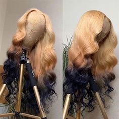 Product Details Hair Type 613 Ombre Blonde Body Wave Lace Front Wig Transparent Colored Lace Type 13x4 frontal/4x4 closure Hair Material 100% human hair Cut from Donor Wig Color 613 Ombre Blonde Density 150% 180% Density Lace Color Swiss, medium brown, HD transparent lace Wig Cap Size 22.5 Wig Cap, Combs With Elastic Band And Adjustable Straps Hairline Pre-plucked With Baby Hair, More Natural & Realistic Last For More Than 12 Months(Depending on Care and Use) Usage Can Be Curled, Straightened, C Brown Hair Dyed Blonde, Hairstyles Everyday, Colored Human Hair Wigs, Blonde Body Wave, Body Wave Lace Front Wig, Wave Lace Front Wig, Virgin Hair Wigs, Ombre Blonde, Human Virgin Hair