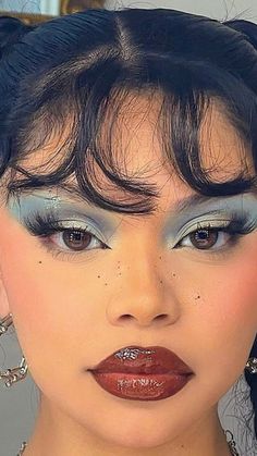 Eyeshadow Looks Step By Step, Eye Makeup Eyeshadow, Pretty Makeup Looks, Dope Makeup, Edgy Makeup, Makeup Eye Looks, Creative Makeup Looks, Makeup Makeover