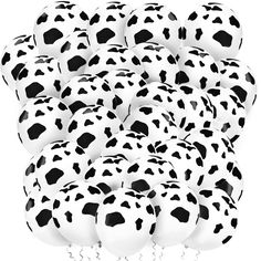 PRICES MAY VARY. Kid Balloons Bulk - 100PCS funny cow print balloons (12inches after inflation, all packed in a clear plastic box), large quantity, meeting your various demands, perfect party favors for your little one. Safe Quality - All of our balloons are made of natural latex, non-toxic and child-safe, good resilience, not easy to burst. Please Note: the balloon may have ink ordor when you open the box. The smell has no harm to people. If you are concerned about this, you can take these ball Cowboy Theme Birthday Party, Cowboy Theme Birthday, Cow Print Balloons, Cow Balloons, Children Party, Funny Cow, Cowboy Theme, Cowboy Birthday, Cowboy Party