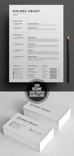 a clean and professional resume template with minimal lines