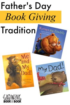 father's day book giveaway for the kids to read and share with their dad