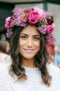 Basement florist Biggleswade Large Floral Headpiece, Flower Crown Display Ideas, Large Flower Crown, Flower Crown Display, Festival Flower Crown, Floral Crown Wedding, Floral Headdress, Flower Costume, Flower Headdress