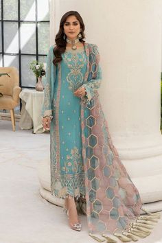 Pakistani Wedding, Embellished Dress