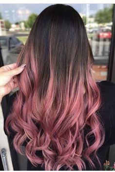 Pink Hair Color Ideas, Pink And Black Hair, Pink Hair Color, Hair Dye Tips, Pink Hair Dye, Hair Color Crazy