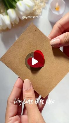 Gayatri chouhan on Instagram: "DIY Cute Gift Idea #crafts #handmade #diy #papercrafting #giftideas #art #papercrafts #gift #papercrafts #gift #giftidea #gifts" Instagram Diy, Crafts Handmade, Easy Gifts, Happy Birthday Wishes, Journal Cards, School Activities, Homemade Cards, Birthday Wishes