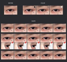 how to draw an eye step by step in photoshopped with the image tool