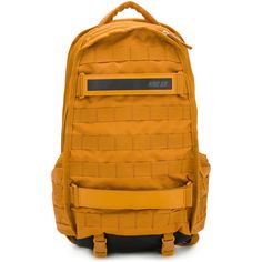 Nike SB RPM backpack ($87) ❤ liked on Polyvore featuring men's fashion, men's bags, men's backpacks, yellow and nike Mochila Nike, The North Face Borealis, Men's Backpacks, North Face Borealis, Backpacks For Men, Yellow Nikes, Men's Bags