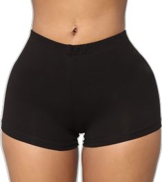 High Stretch Black Pants With Built-in Shorts, Basic Stretch Bottoms With Built-in Shorts, Casual Solid Color Short Length Boxer Briefs, Black Stretch Bottoms With Built-in Shorts, Solid Color Short Leg Workout Bottoms, Basic Short Boxer Briefs For Summer, Solid Stretch Short Pants, Solid Color Shorts With Elastic Waistband And High Stretch, Casual High Stretch Short Inseam Bottoms