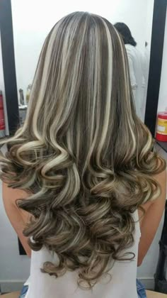 Frosted Hair, Brown Hair With Blonde Highlights, Hairstyles For Layered Hair, Hair Stylies