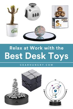 the best desk toys for kids to play with and learn how to work with them