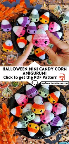 Whimsical Halloween Candy Corn Amigurumi: Crochet PDF Pattern Candy Corn Keychain Crochet Pattern, Crochet Candy Corn Amigurumi, Mini Candy Corn Crochet Pattern Free, Crochet Mini Candy Corn, Halloween Crochet Keychain Pattern, Mini Halloween Crochet Patterns, Ghost Plushie Crochet Pattern, Halloween Crochet Keychains, Crochet Halloween Stuffies