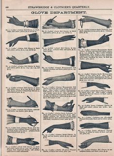 Drawing Gloves, Classy Gloves, Beautiful Gloves, Victorian Gloves, 1930s Shoes, Era Victoria, Victorian Accessories, Fashion Garments