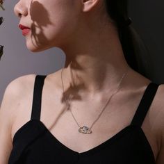 "Embrace the enchanting beauty of the night sky with our celestial-inspired sterling silver and gold necklace, elegantly crafted in the shape of a graceful cloud adorned with a radiant moon and twinkling stars. 🌙✨ Choose between the captivating allure of blue topaz or the ethereal glow of opal to grace the center of the full moon, adding a personalized touch to your celestial journey. This exquisite piece captures the magic of moonlit nights and the wonder of the cosmos, evoking a sense of sere Gold Sterling Silver Birthstone Necklace With Clavicle Chain, Celestial White Gold Necklace Gift, Celestial White Gold Necklace For Gift, White Gold Celestial Necklace For Gift, Elegant Silver Birthstone Necklace For Mom, Elegant Blue Topaz Birthstone Necklace Gift, Elegant Silver Birthstone Necklace As Gift For Mom, Celestial Silver Necklace For Mother's Day, Elegant Blue Necklace For Mom