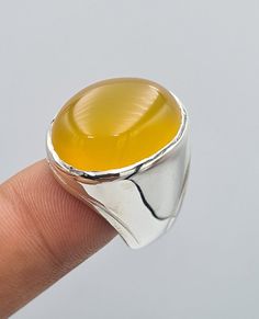 Natural Yellow Yemeni aqeeq Ring, Real Agate Stone Beautiful Handmade Ring Design 925 Sterling Silver Ring Best Quality Agate Stone Used as you can guess by pictures Resizing is free. All ring sizes are available FedEx international shipping priority. We have fast delivery as you can guess by reviews Please contact if you have any query Benefits of Agate Stone! Agate is an excellent stone for rebalancing and harmonising body, mind and spirit. It cleanses and stabilises the aura, eliminating and Aqeeq Ring, Yellow Agate, Mens Rings, Yemen, Multi Stone Ring, Men's Rings, Golden Yellow, Agate Stone