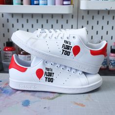 You'll Float Too, Nike Air Force 1 Custom, Nike Air Force One, Air Force 1 Custom, Des Baskets, Air Force 1, Nike Air Force, Air Force, Baskets