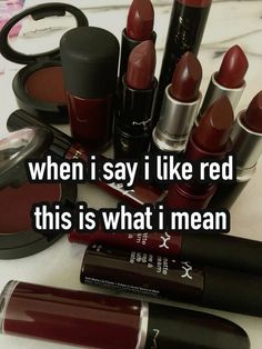 redmakeup lip stickk Dark Red Aesthetic, Shade Of Red, Dark Feminine Aesthetic, Feminine Aesthetic, Whisper Confessions, Red Aesthetic, Just Girly Things, Kpop Aesthetic, Cherry Red